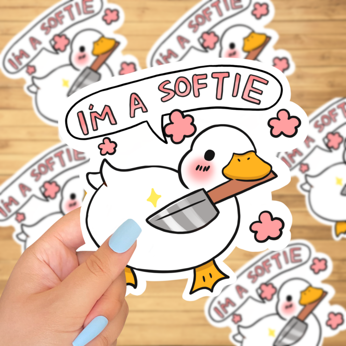 I’m a Softie Sticker