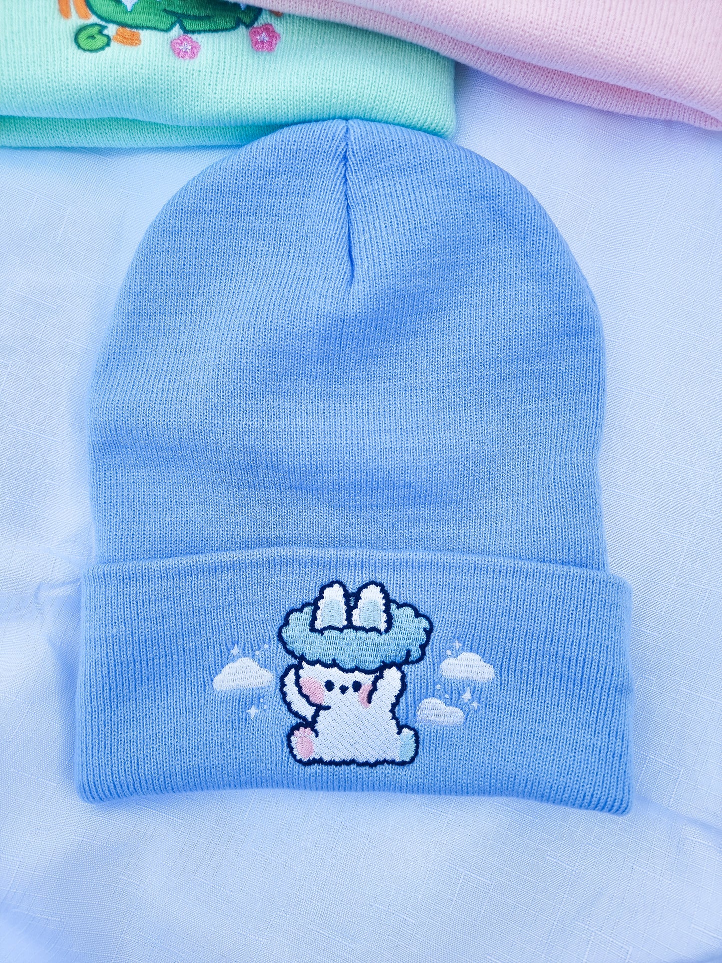 Embroided beanies
