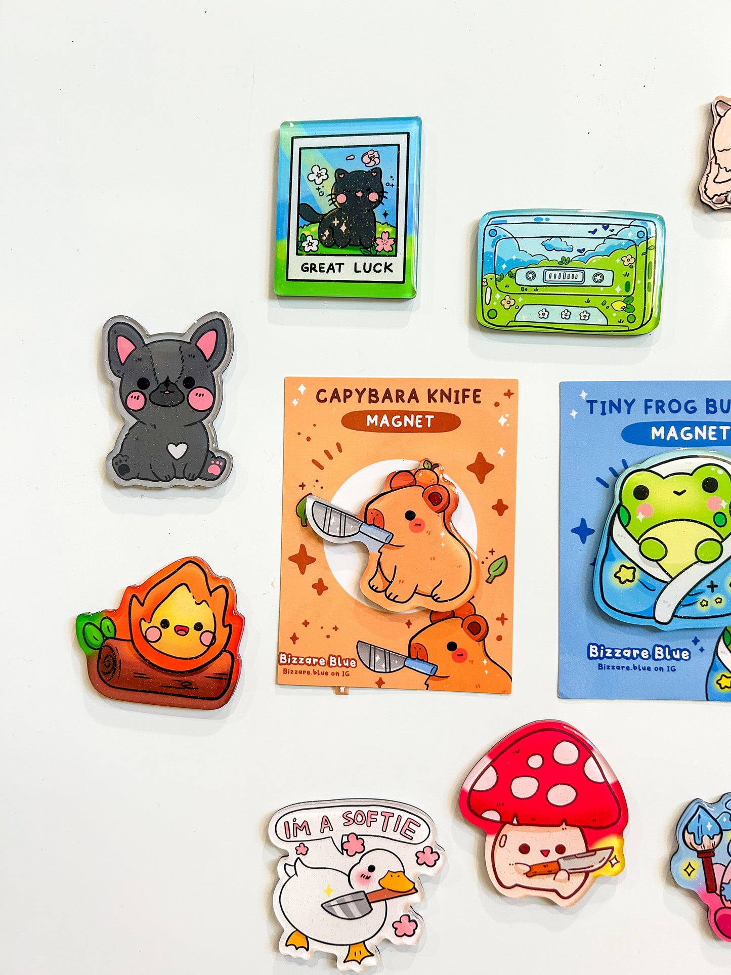 Great luck cat magnet
