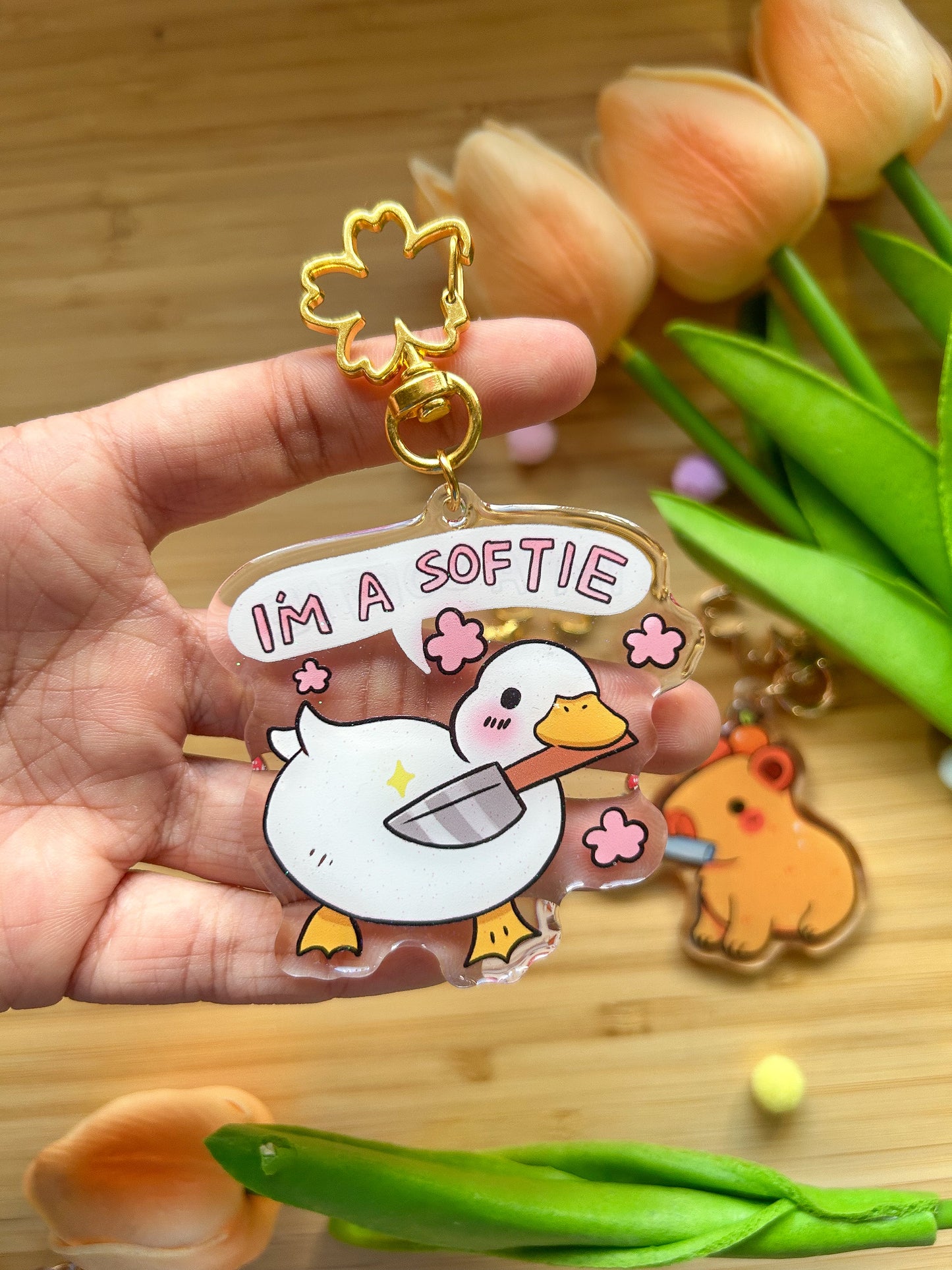 Stabby Cuties Keychain