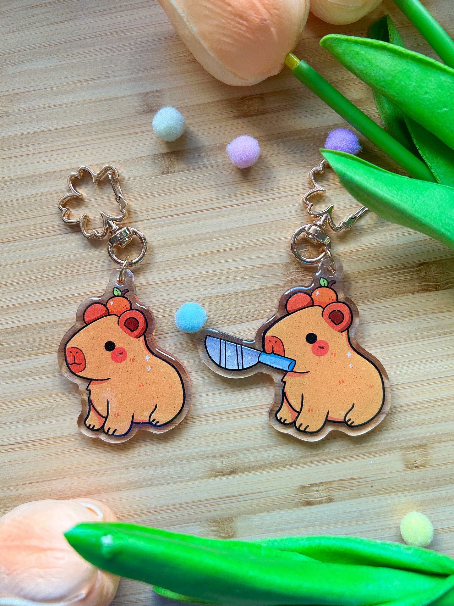 Stabby Cuties Keychain