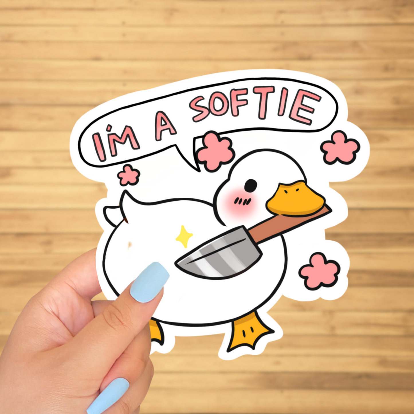 I’m a Softie Sticker