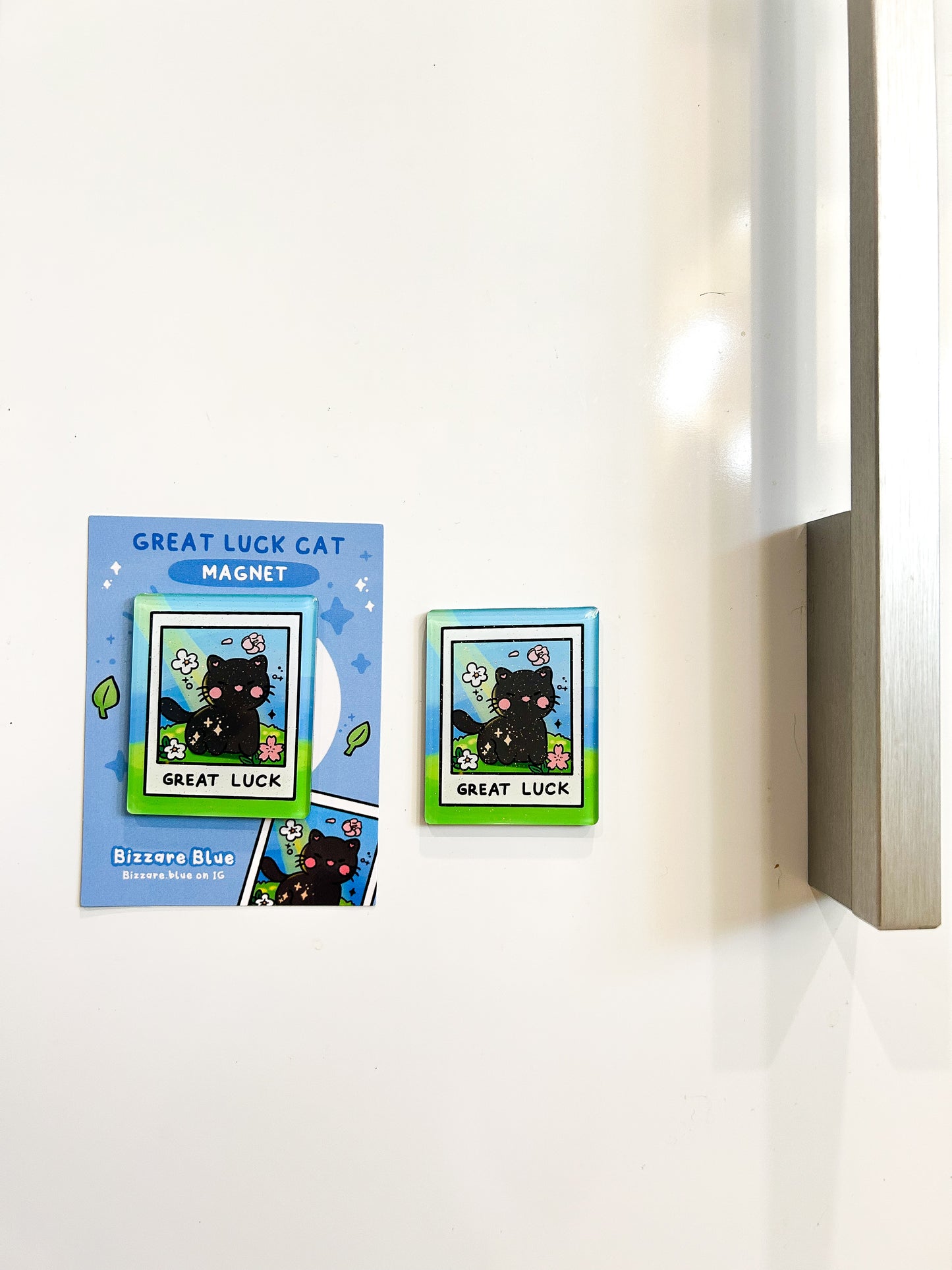 Great luck cat magnet
