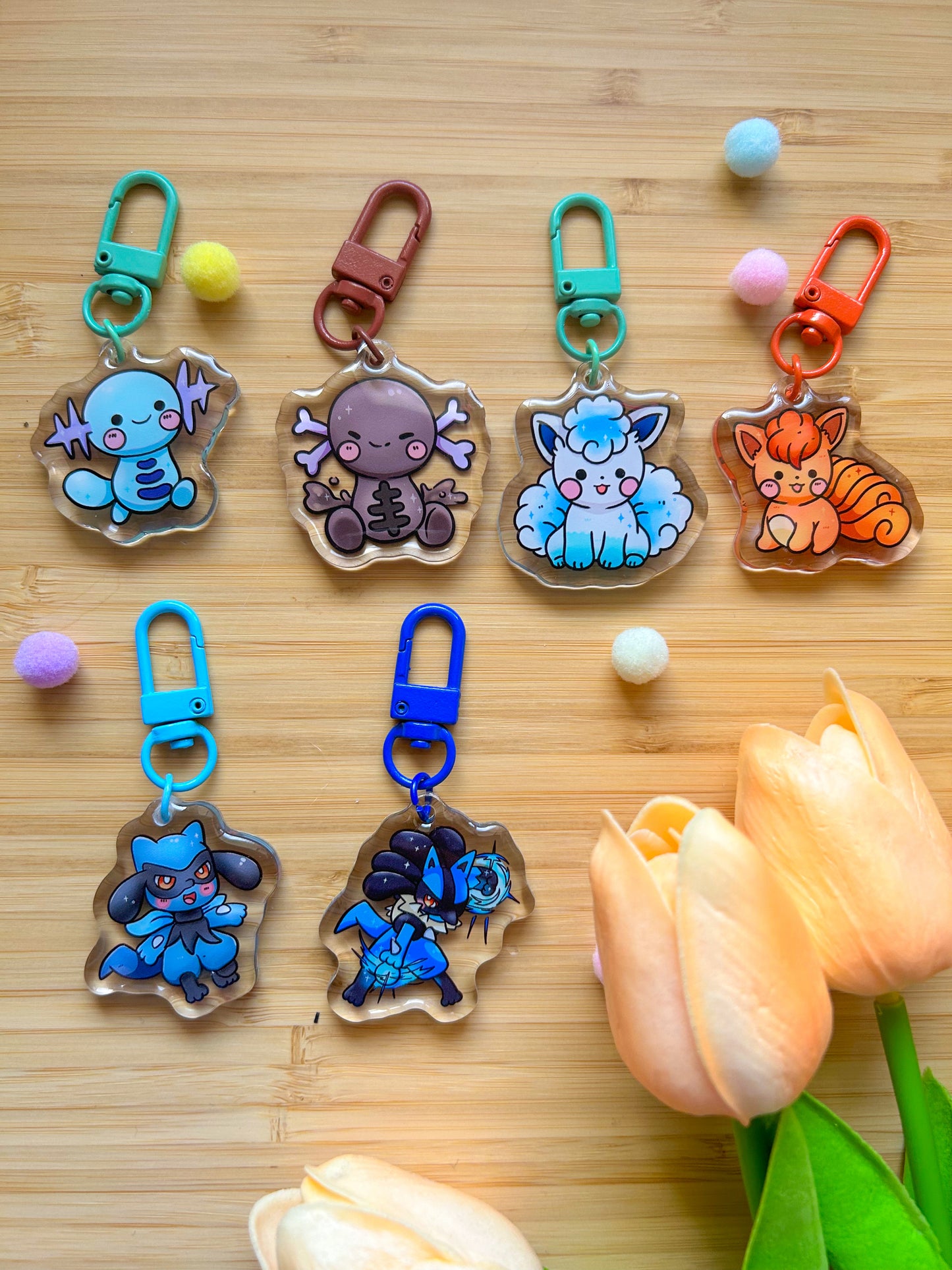 Pokemon mini charms: 23 to collect!