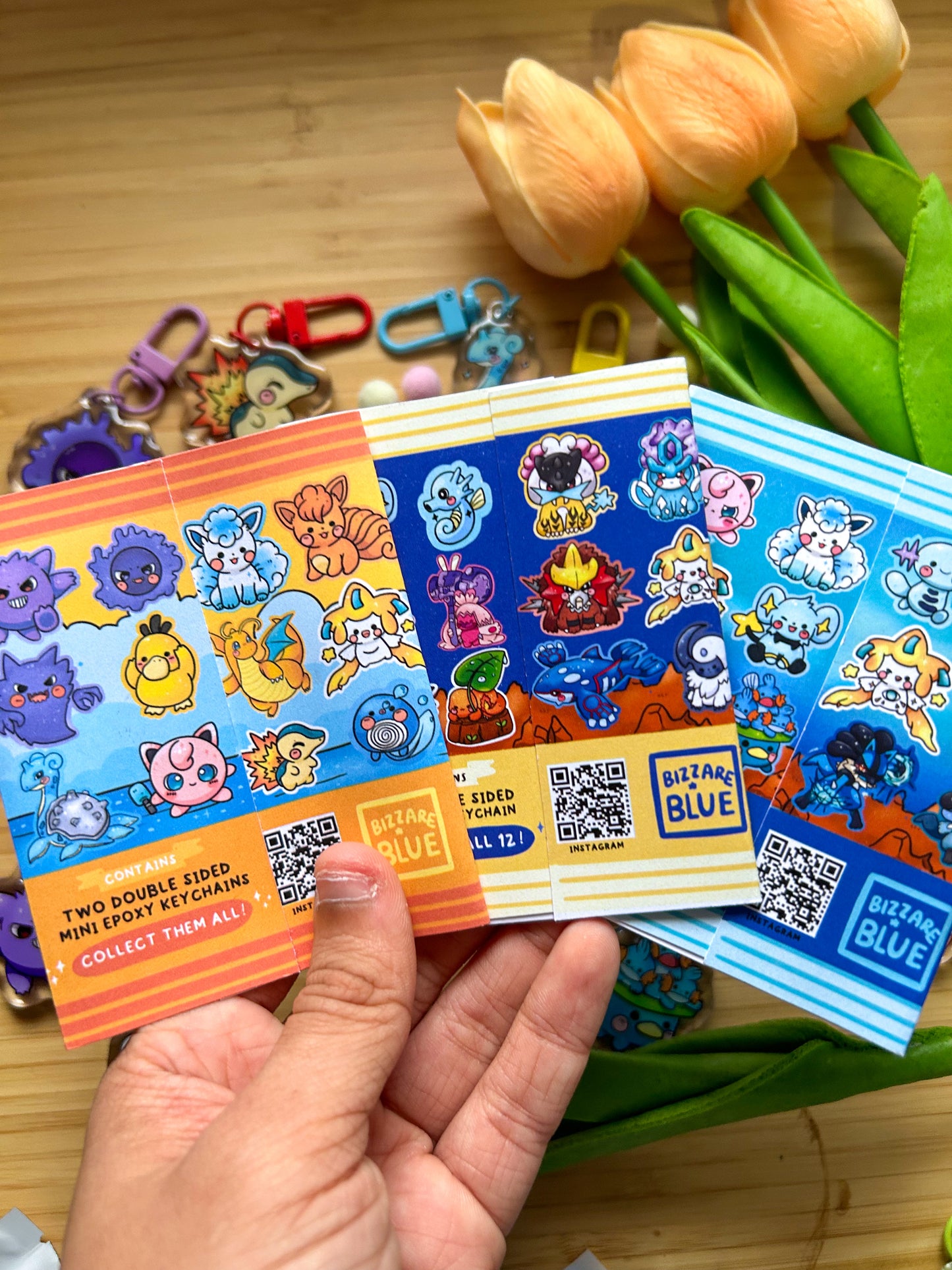 Pokemon 2x Mini Charm Blind Bag