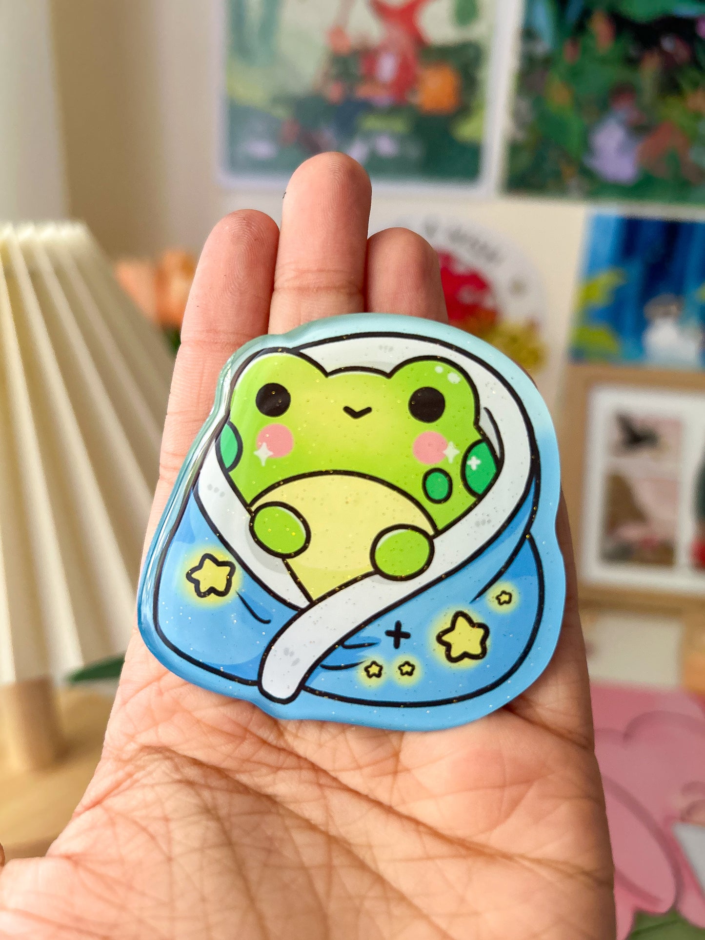 Frog Burrito Magnet