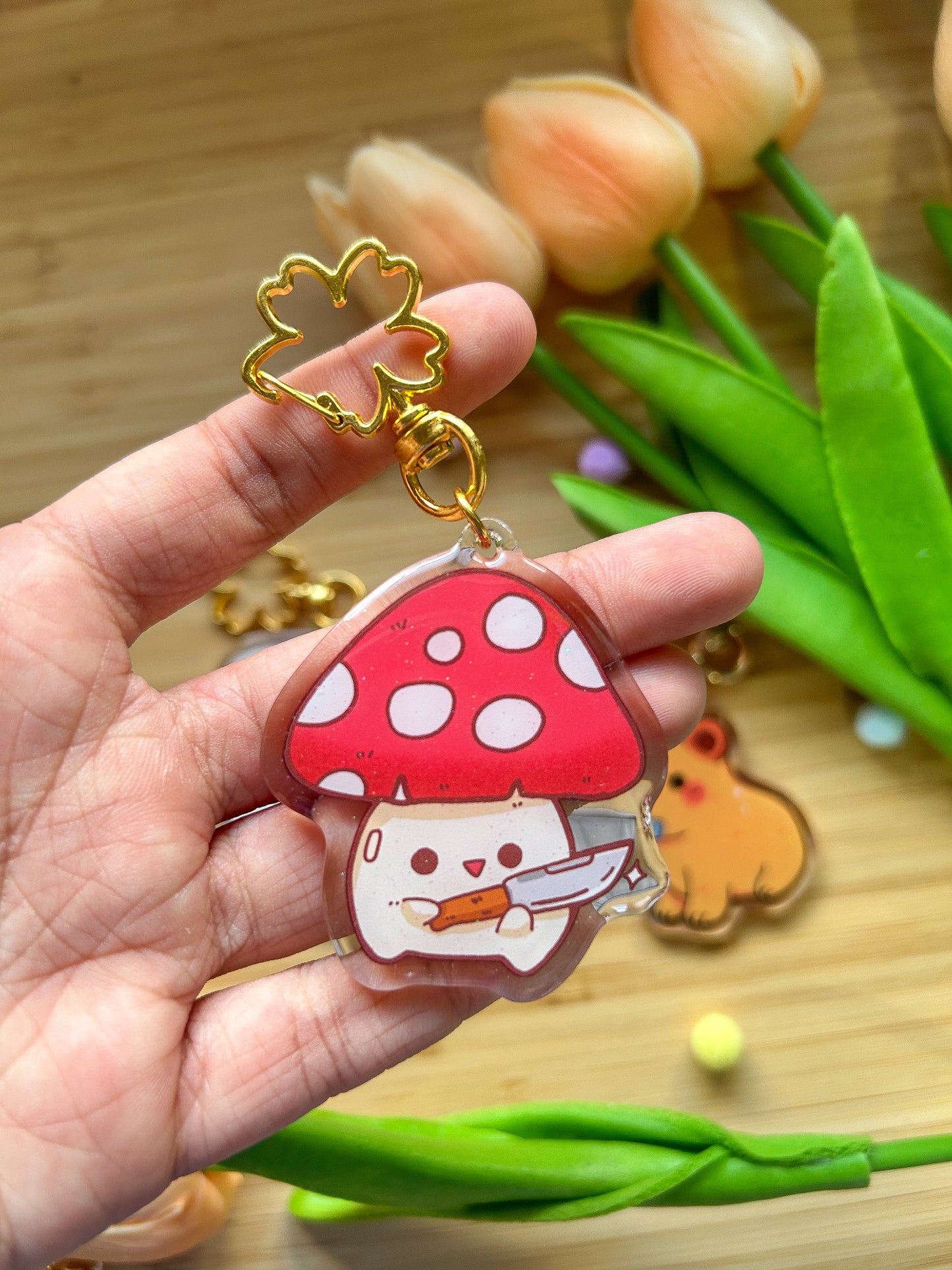 Stabby Cuties Keychain