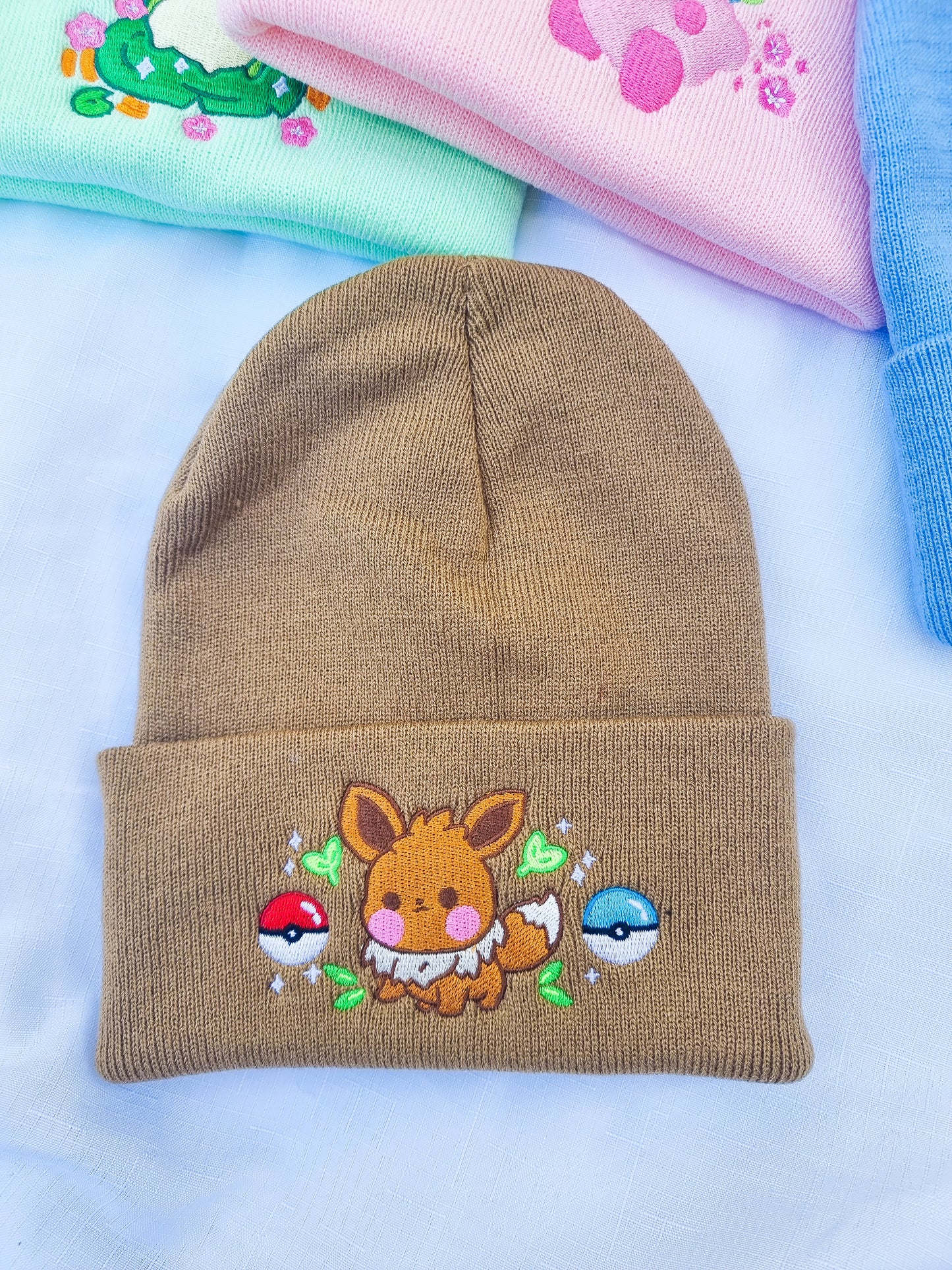 Embroided beanies