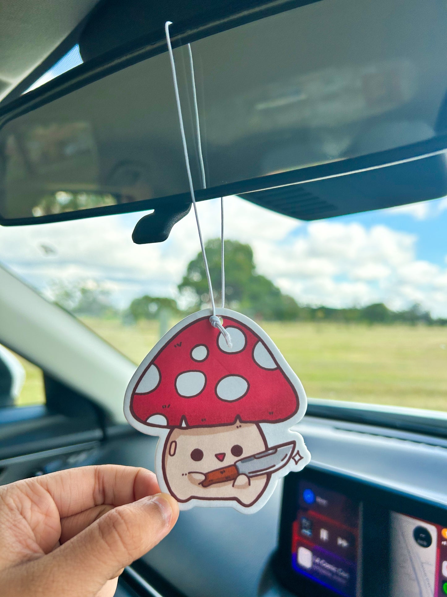 Destiny Red Mushroom Air Freshener