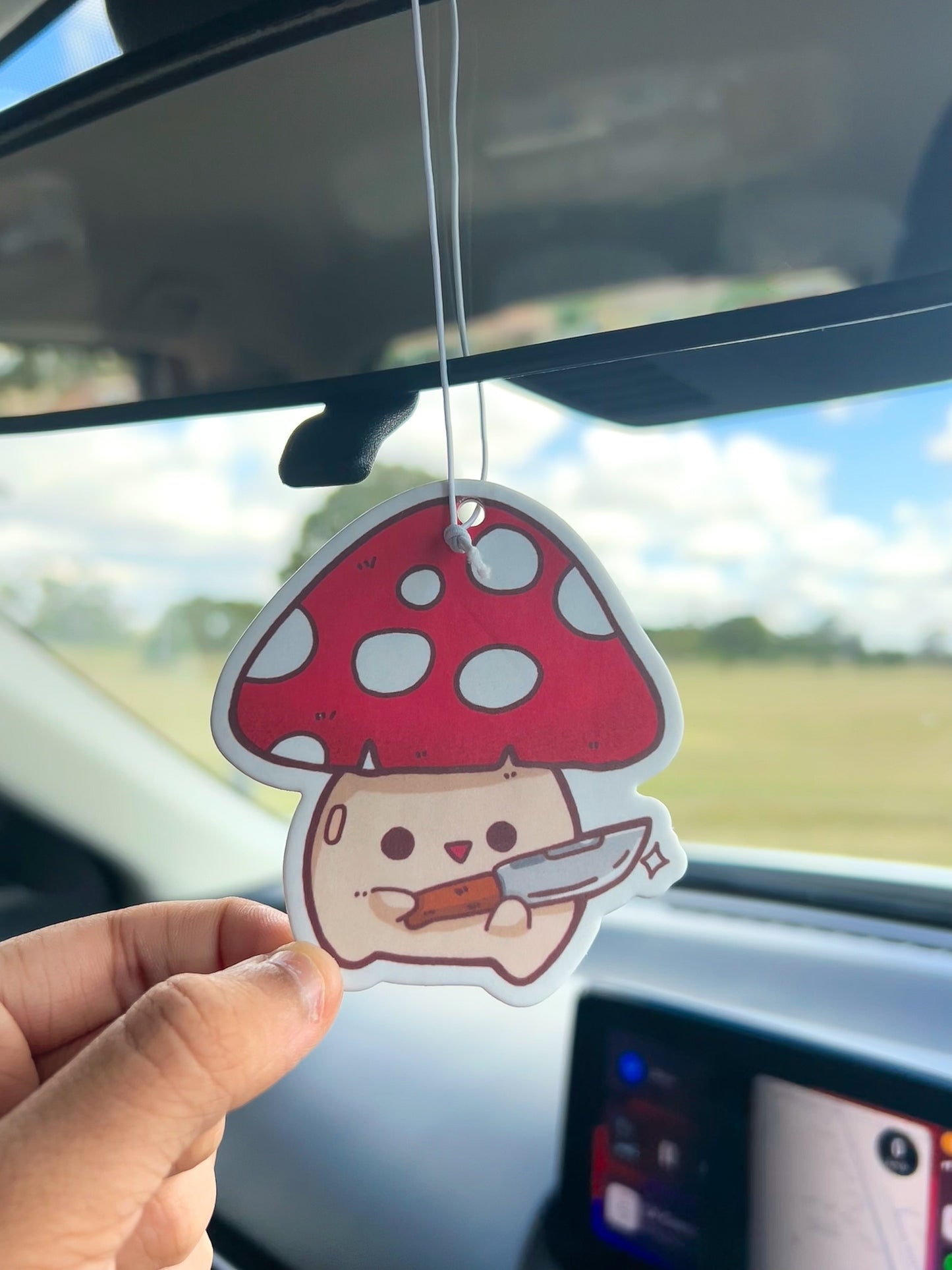 Destiny Red Mushroom Air Freshener