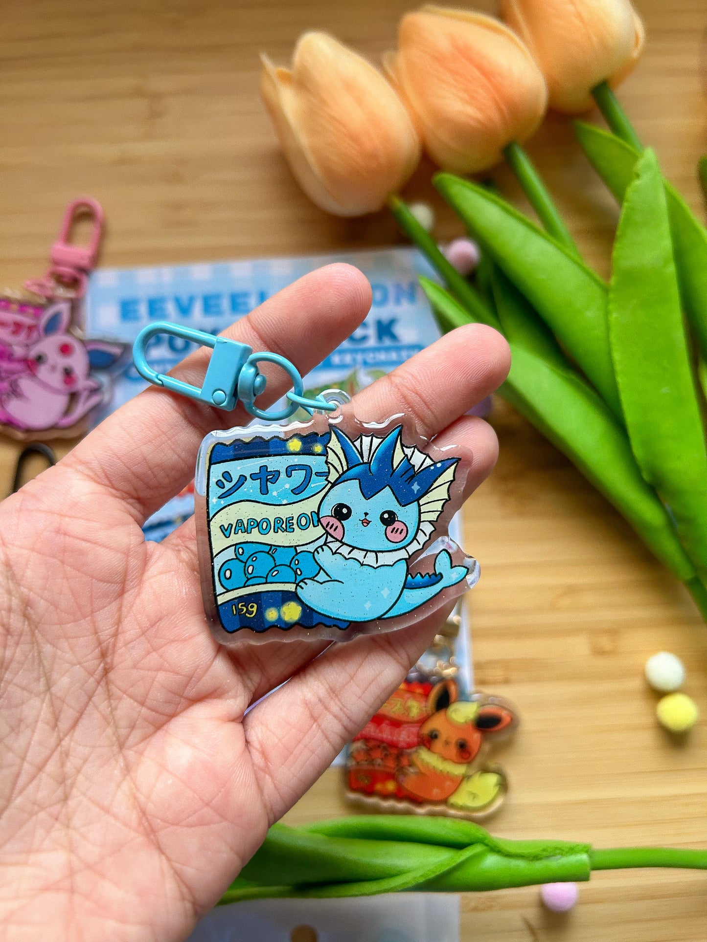 Eeveelution Pokesnack Blind Bag Keychain