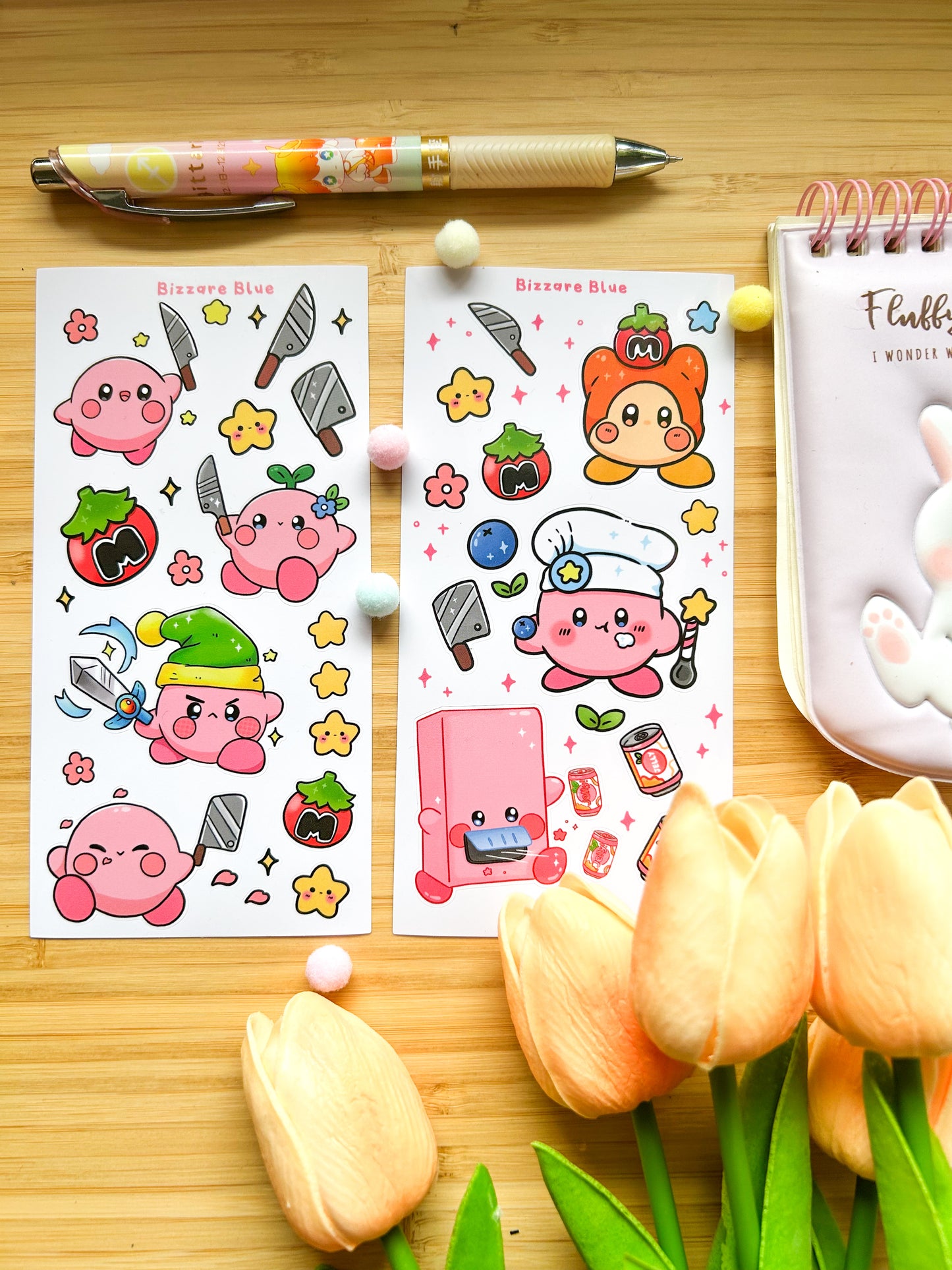 Kirby Sticker Sheets