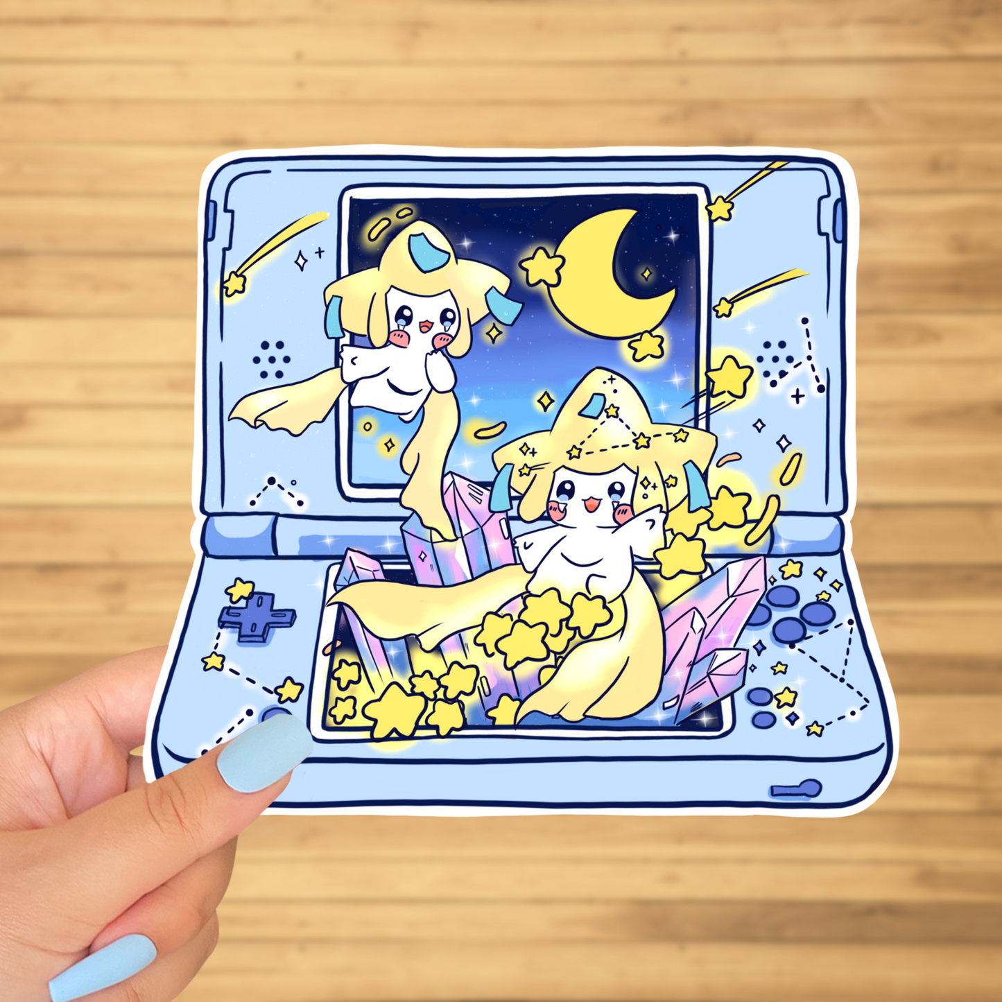 Jirachi 3DS Sticker