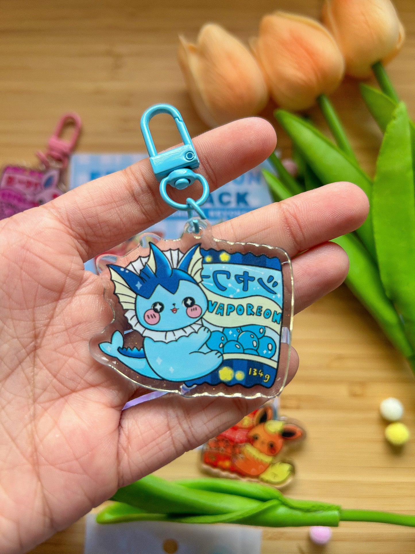 Eeveelution Pokesnack Blind Bag Keychain