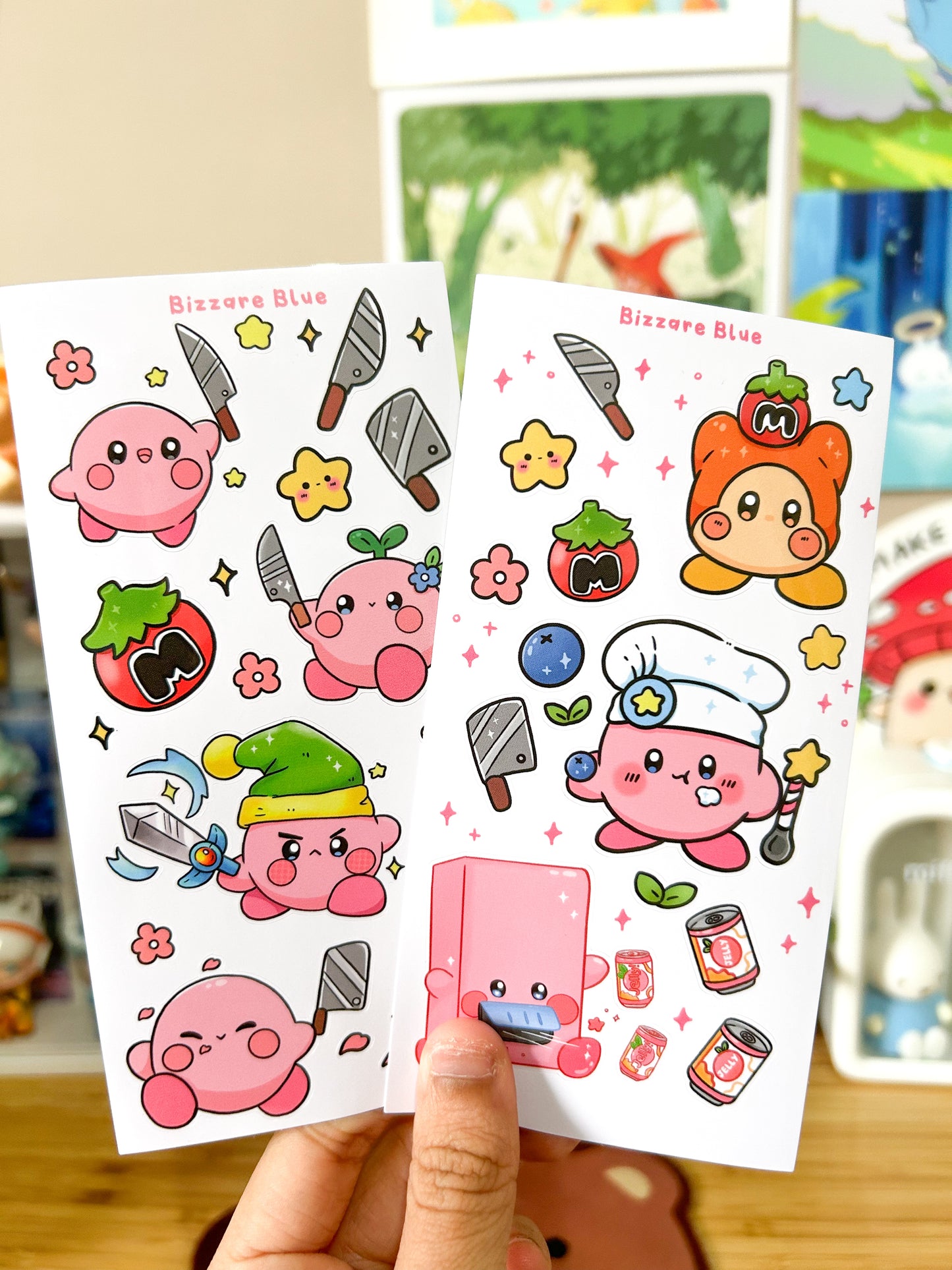 Kirby Sticker Sheets