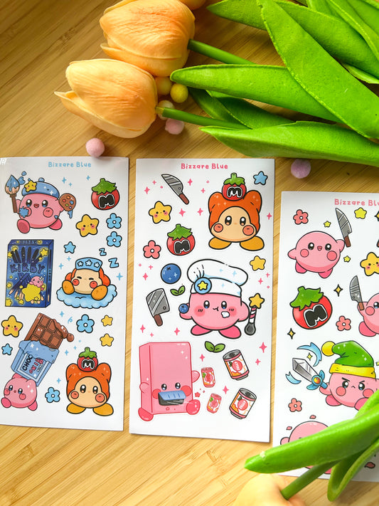 Kirby Sticker Sheets