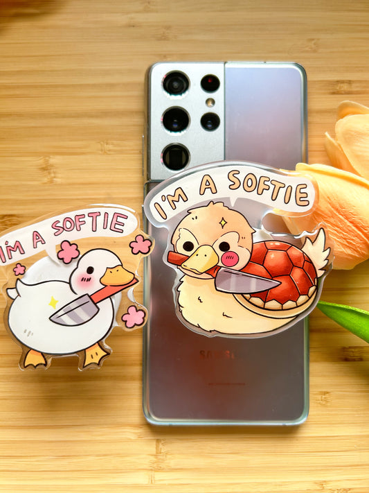 I'm softie Ducks Phone Grip