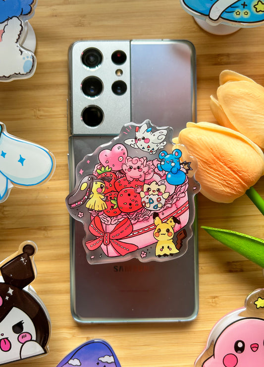 Fairy PKM strawberry cake phone grip