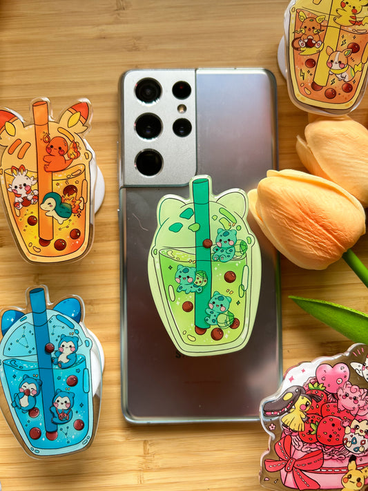 Pokemon Bubble Tea Phone grip