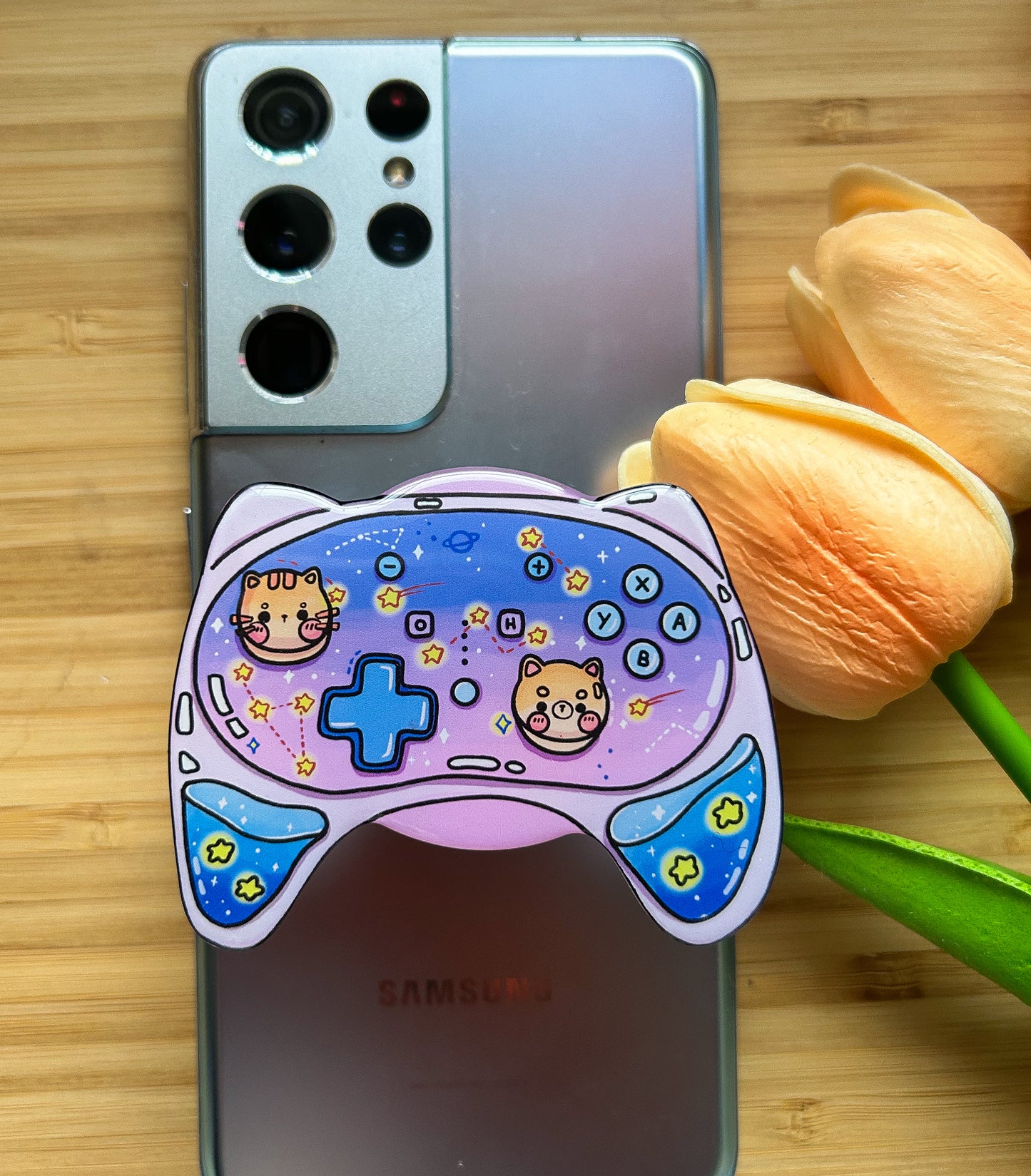 Dreamy PS5 controller phone grip