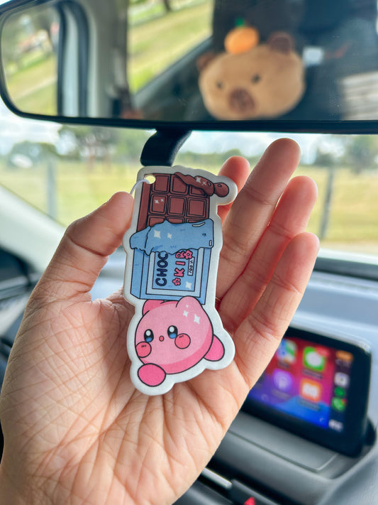 Kirby Chocolate Air Freshener