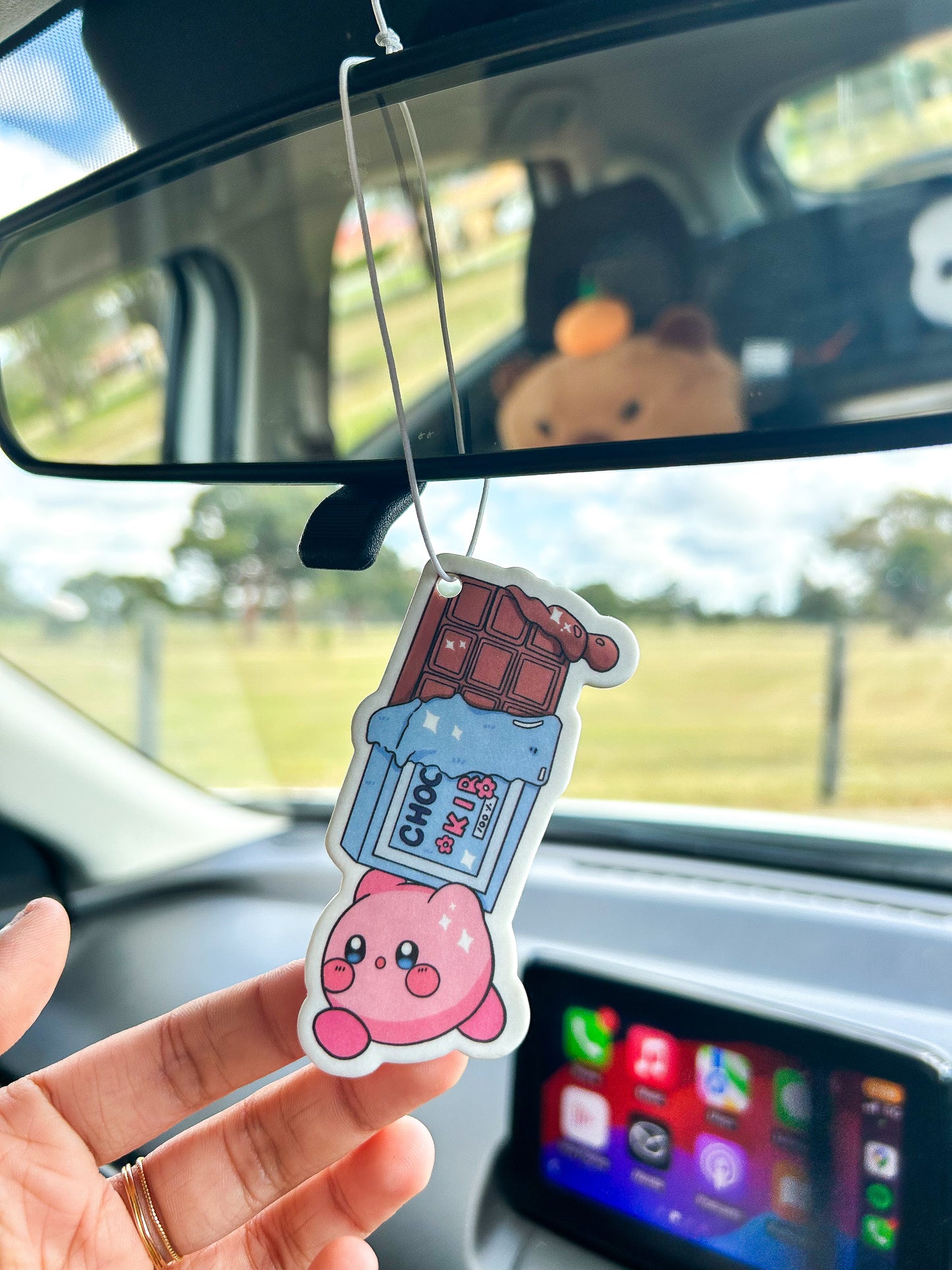 Kirby Chocolate Air Freshener