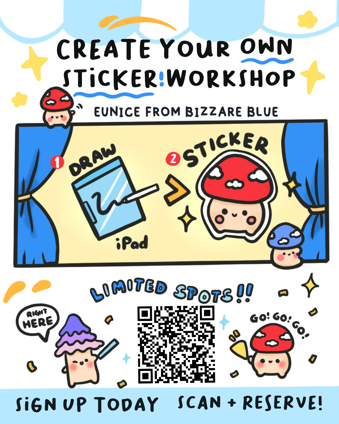 Turn Your Digital Art into Sticker Workshop